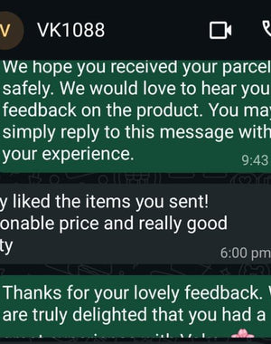 Customer review