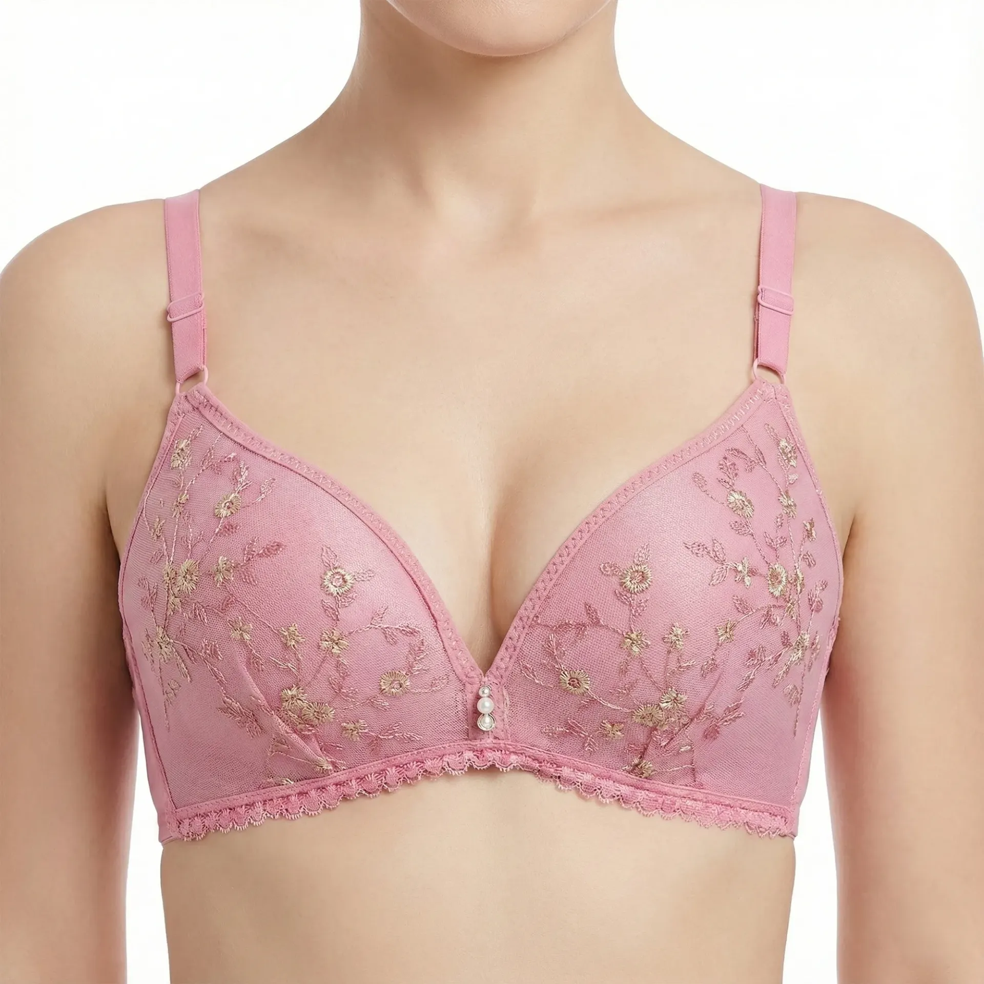 Serenique – Embroidered Premium Lace Bra