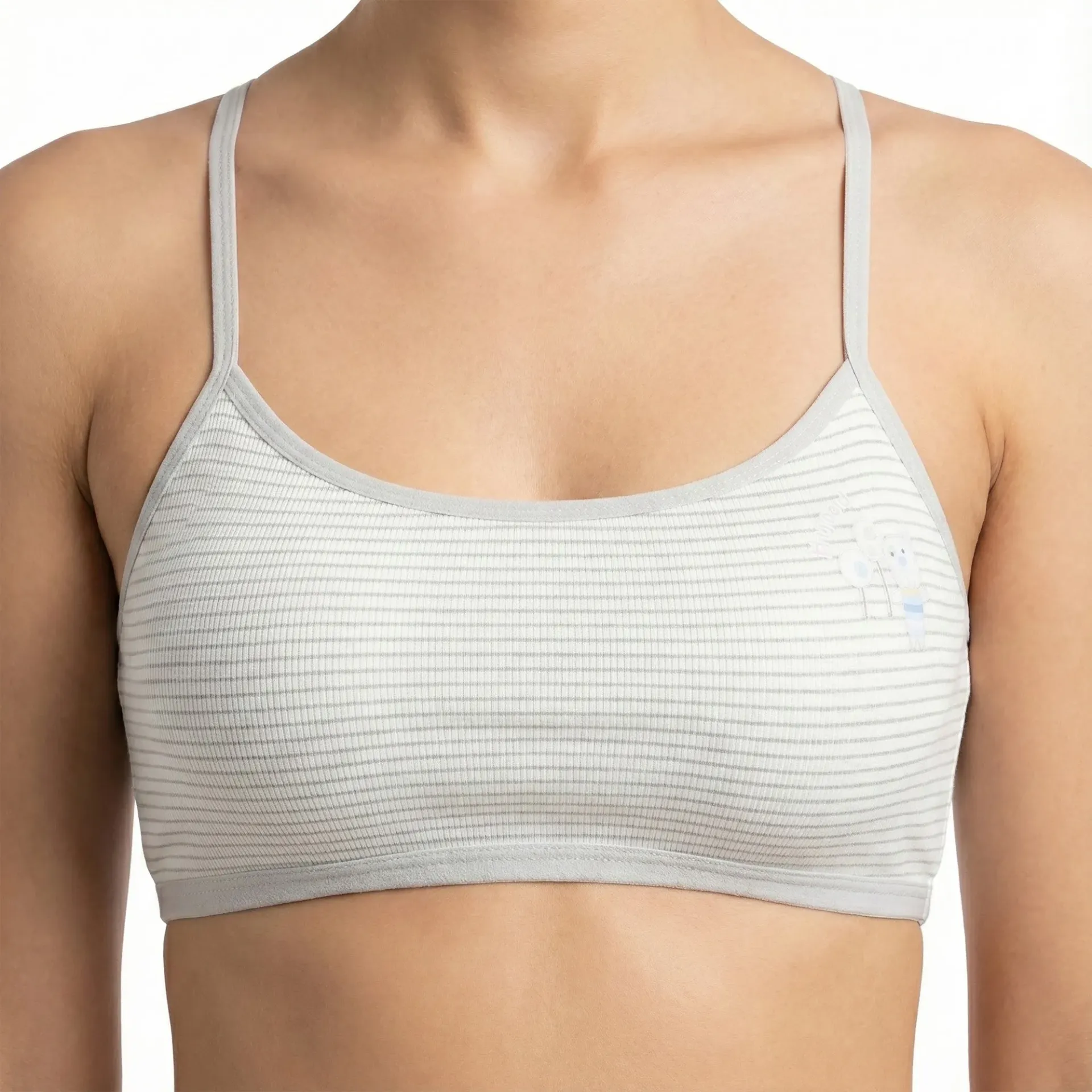 Snuggy – Everyday Double-Layer Cotton Knit BD (M, Soft Cyan)