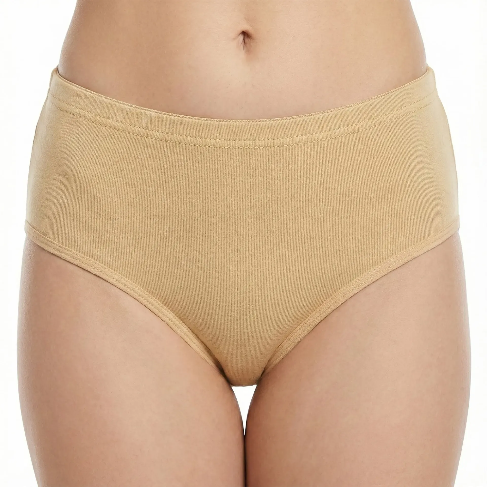 Cotvera – Everyday Cotton Comfort Panty (S, Soft Sand)